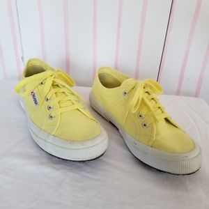 SOLD🌈Superga Yellow Low-Top Sneakers